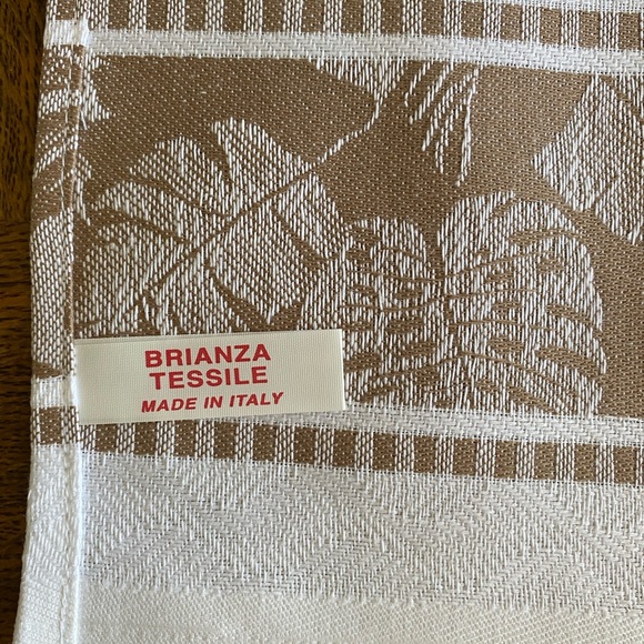Italian 100% cotton large dish towel. Made in Italy. - Picture 7 of 7